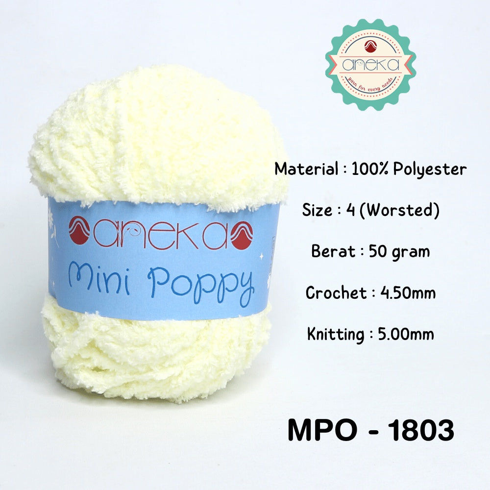 KATALOG - Benang Rajut Handuk Mini Poppy / Towel Yarn