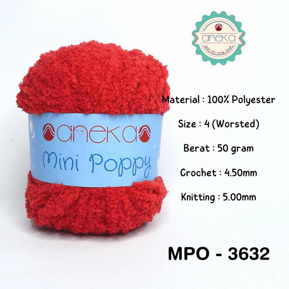 KATALOG - Benang Rajut Handuk Mini Poppy / Towel Yarn