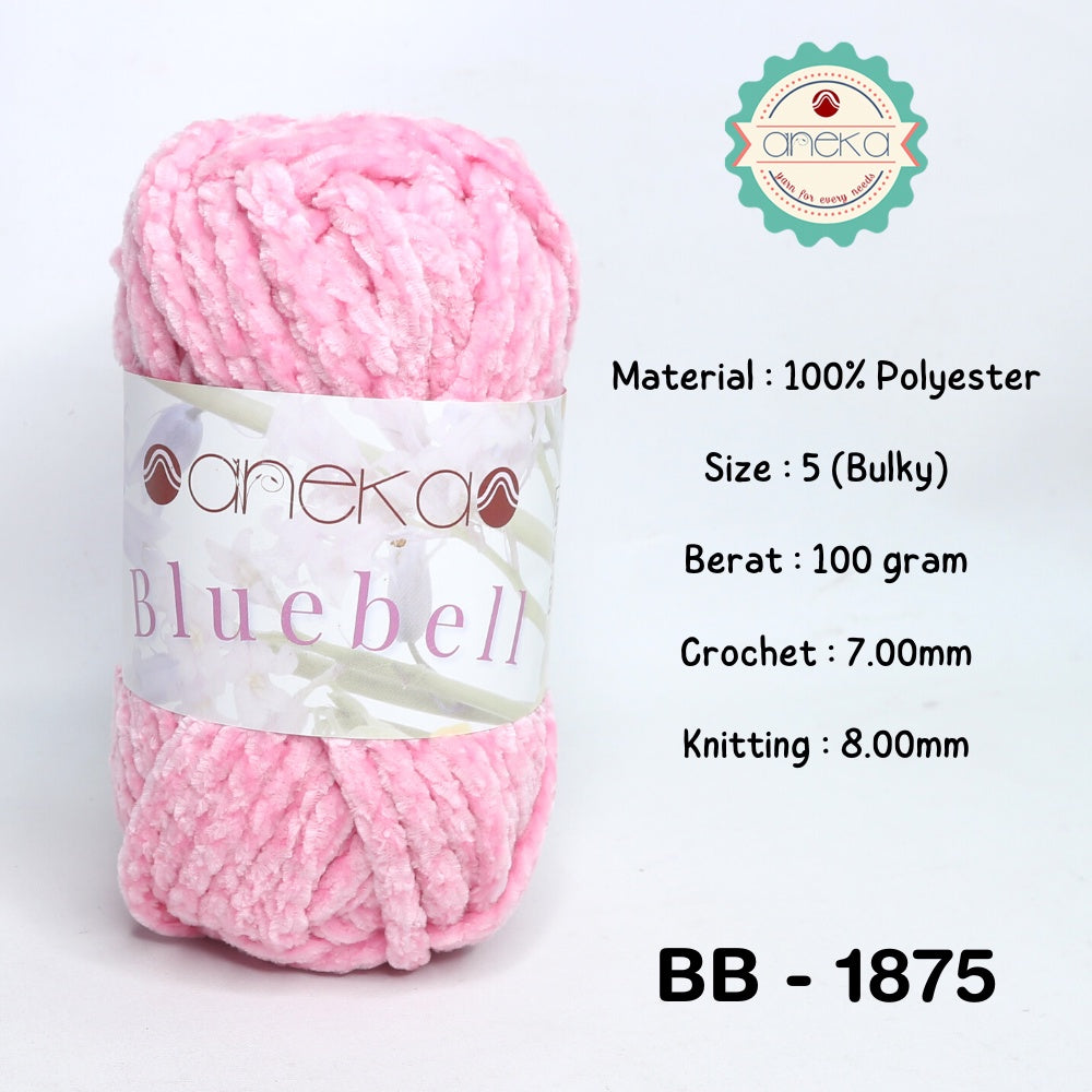 KATALOG - Benang Rajut Bluebell / Bludru / Velvet Yarn