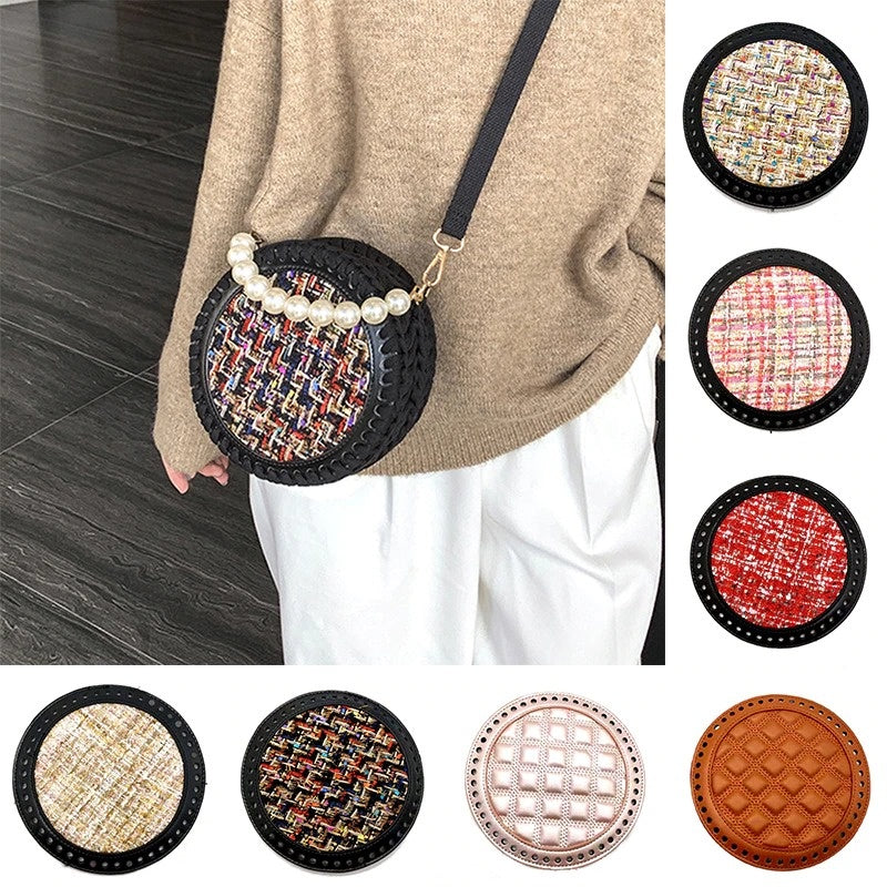 ANEKA - DIY Kit Tas Tweed Rajut Rantai Mutiara / Crochet Bag