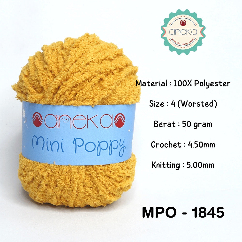 KATALOG - Benang Rajut Handuk Mini Poppy / Towel Yarn