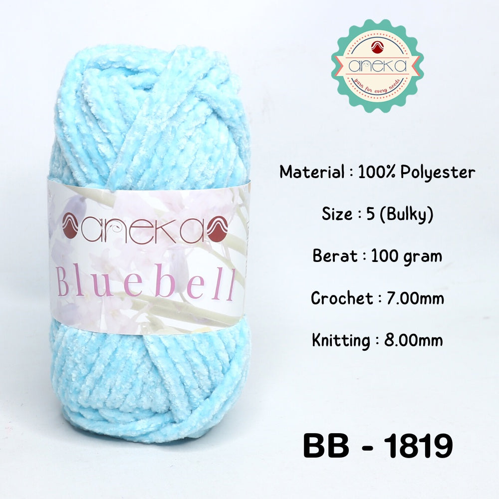 KATALOG - Benang Rajut Bluebell / Bludru / Velvet Yarn