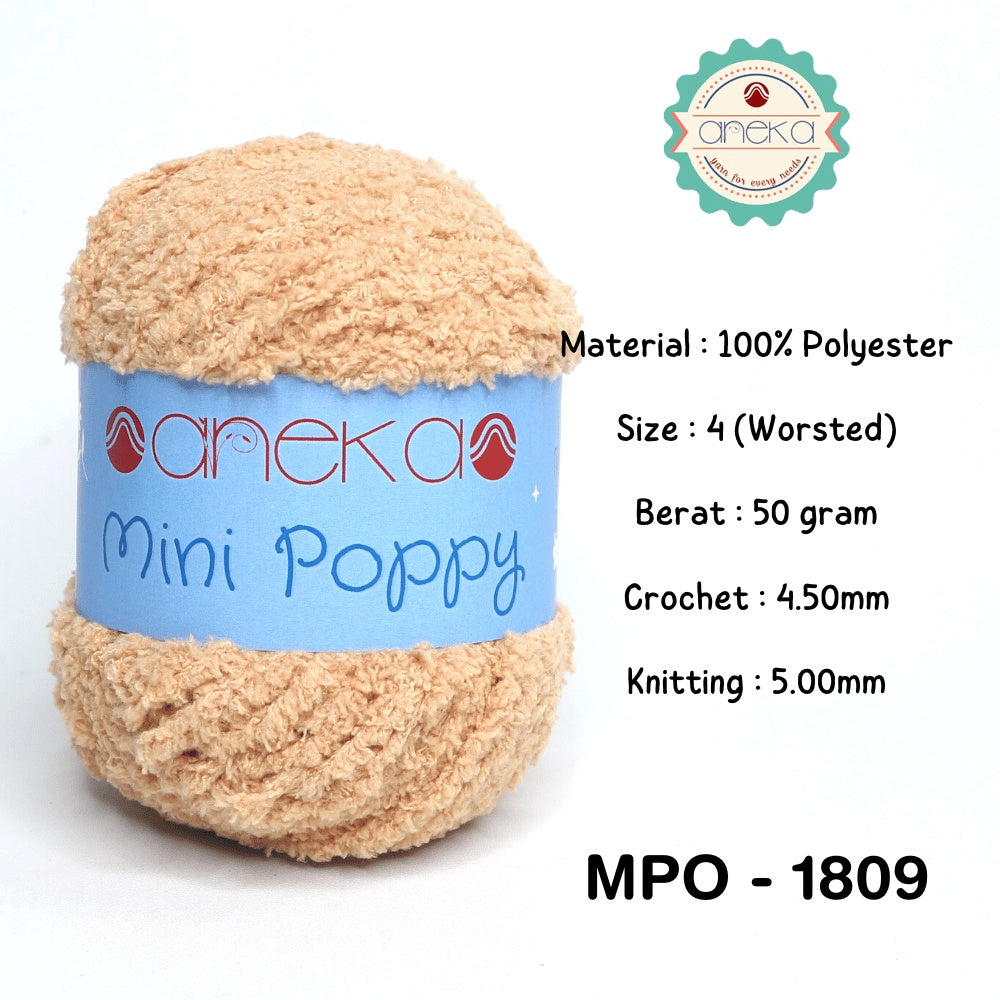 KATALOG - Benang Rajut Handuk Mini Poppy / Towel Yarn