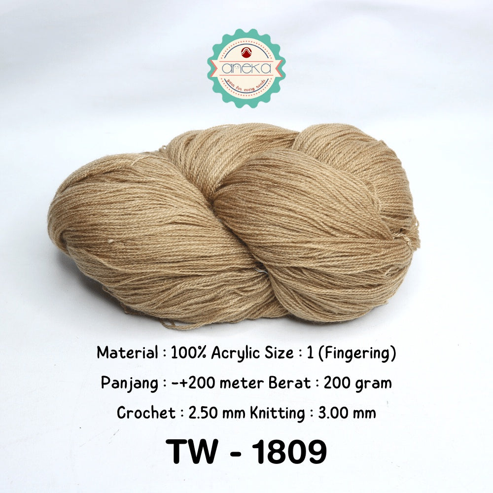 KATALOG - Benang Rajut Wool Aneka / Wol / Siet Yarn 200 gram (BENTUK HANK, TIDAK DIGULUNG) Part 2