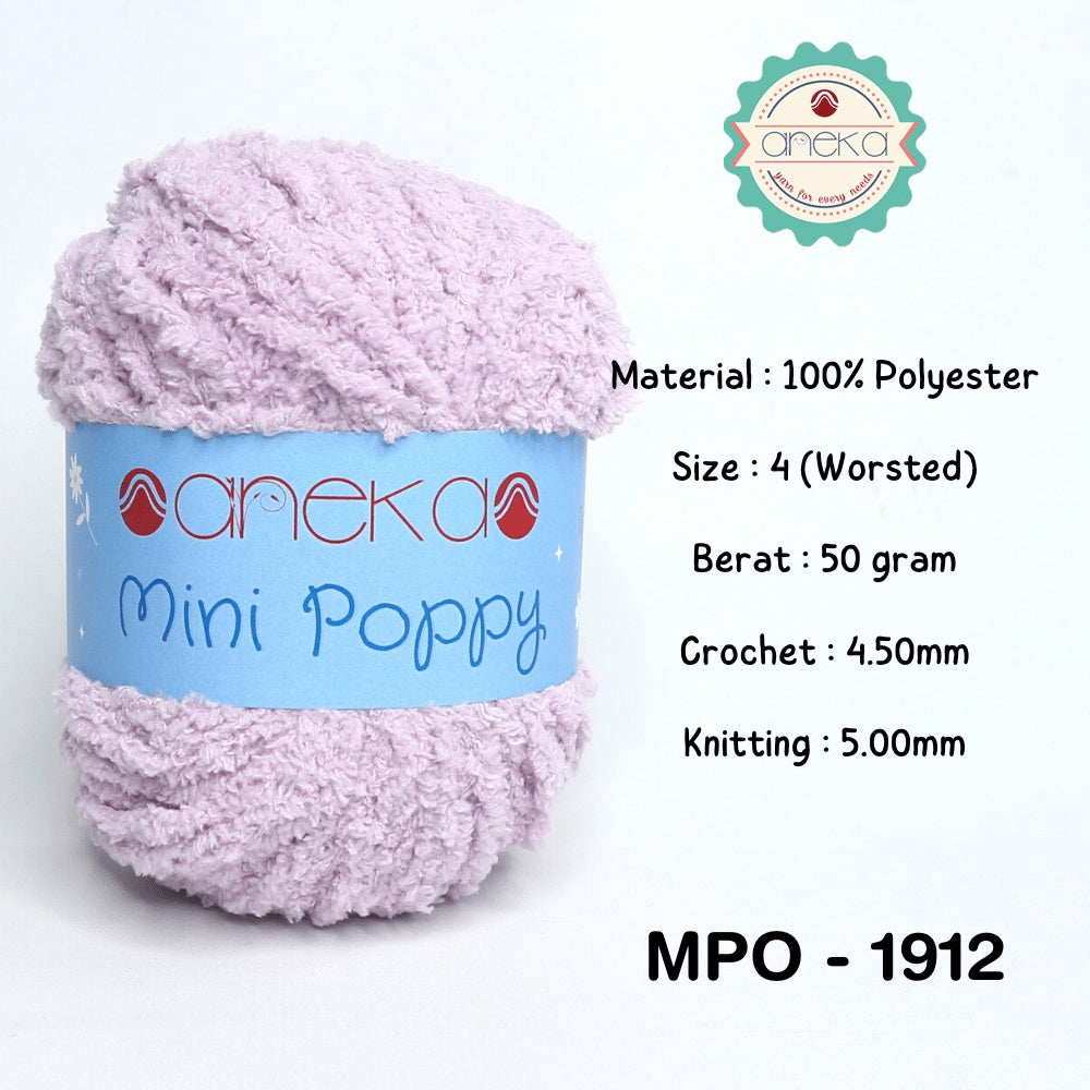 KATALOG - Benang Rajut Handuk Mini Poppy / Towel Yarn