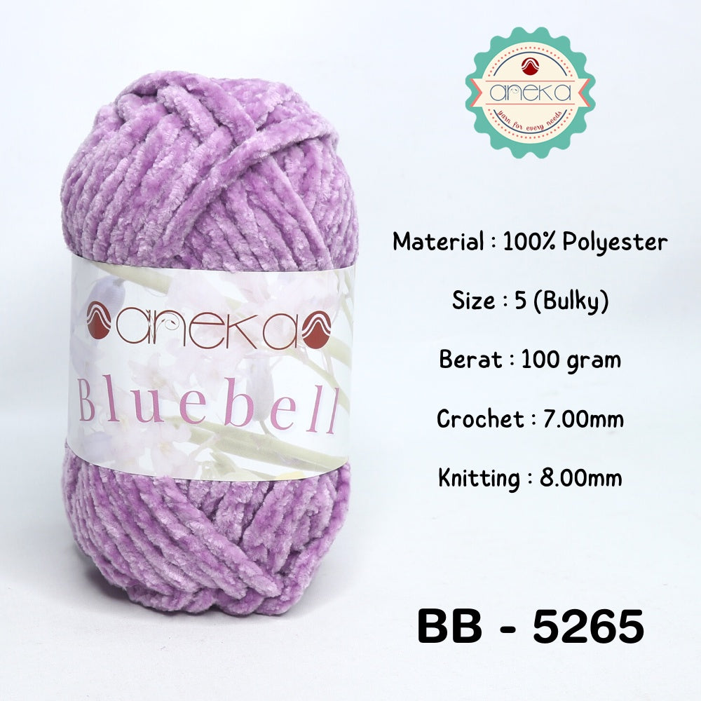 KATALOG - Benang Rajut Bluebell / Bludru / Velvet Yarn