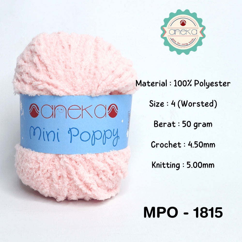 KATALOG - Benang Rajut Handuk Mini Poppy / Towel Yarn