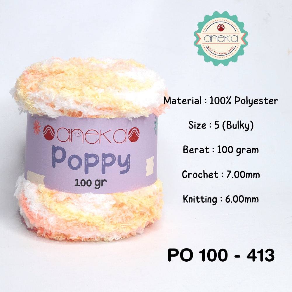 KATALOG - Benang Rajut Handuk Poppy / Towel Yarn 100gr Part 1