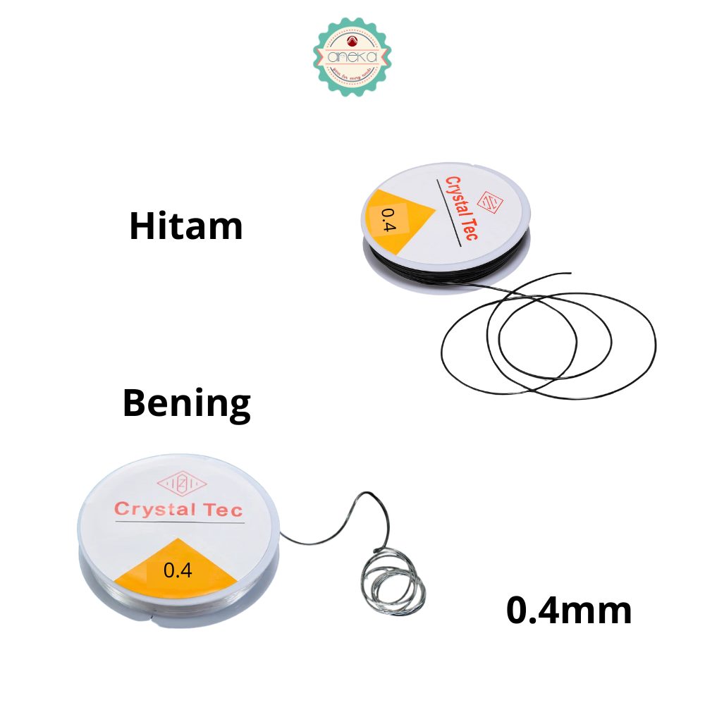 KATALOG - [PCS] Senar Elastis / Tali Karet Transparan / Crystal Tec