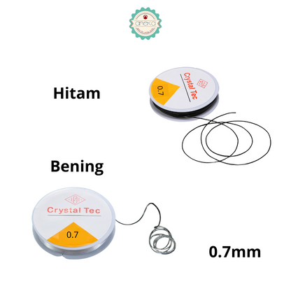 KATALOG - [PCS] Senar Elastis / Tali Karet Transparan / Crystal Tec