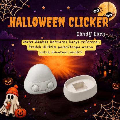 KATALOG - 3D Print Halloween Fidget Clicker Special Edition / Gantungan Kunci Penghilang Stress Lucu