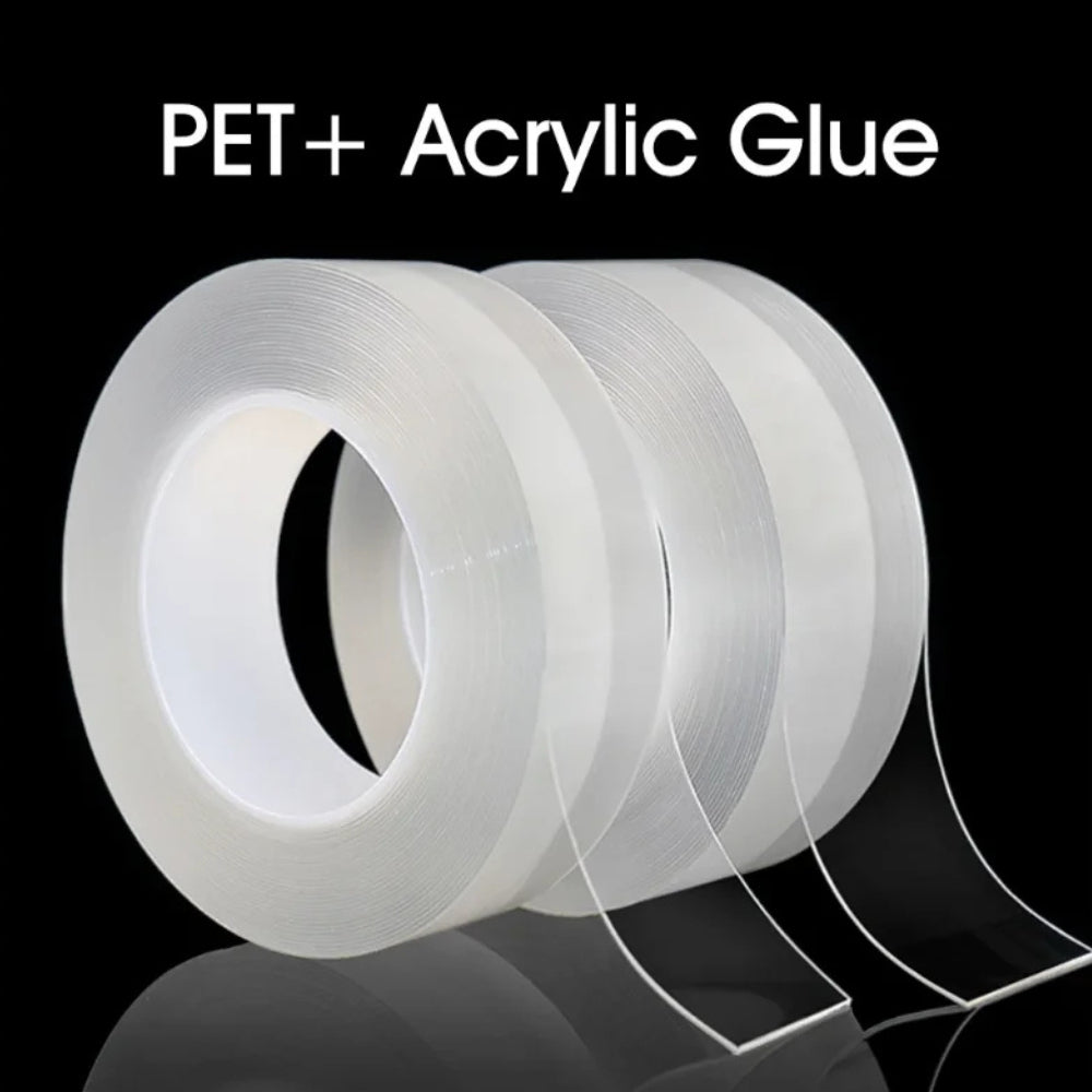 ANEKA - Tape Bening / Transparent Nano Tape Washable And Reusable Double-sided Adhesive