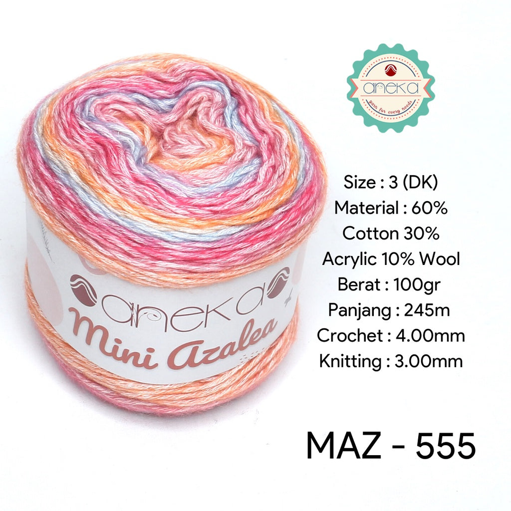 KATALOG - Benang Rajut Mini Azalea Yarn