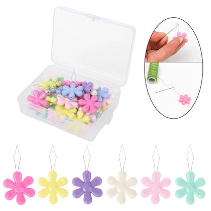 Grandmother's Eyes in Flower Shape / Flower Needle Threader - PCS