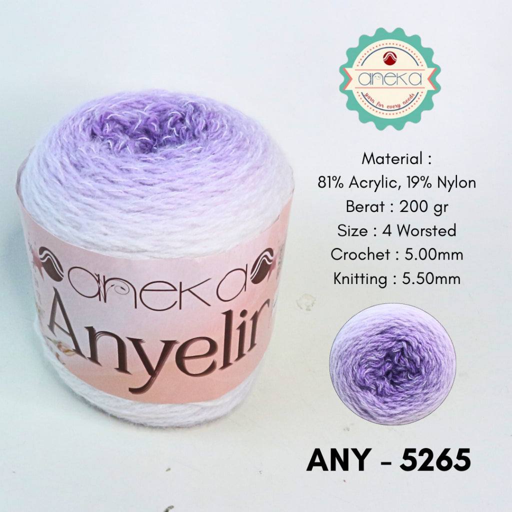 KATALOG - Benang Rajut Knitting Anyelir / Acryllic Nylon Yarn / Soft