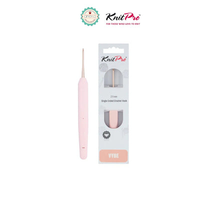 KNITPRO - Vybe Single Ended Crochet Hooks / Alat Rajut Hakpen