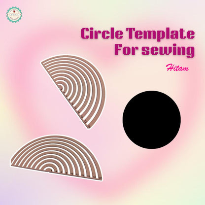 ANEKA - 3D Print Sewing Template Circle / Pengukur Lingkaran Jahit