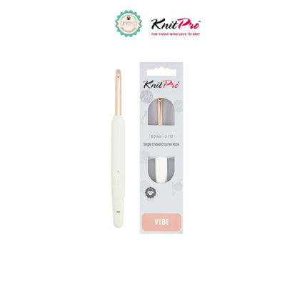 KNITPRO - Vybe Single Ended Crochet Hooks / Alat Rajut Hakpen