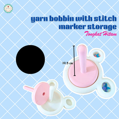 ANEKA - [PREORDER] 3D Print Yarn Spinner Storage Mickey / Alat Rajut Knitting