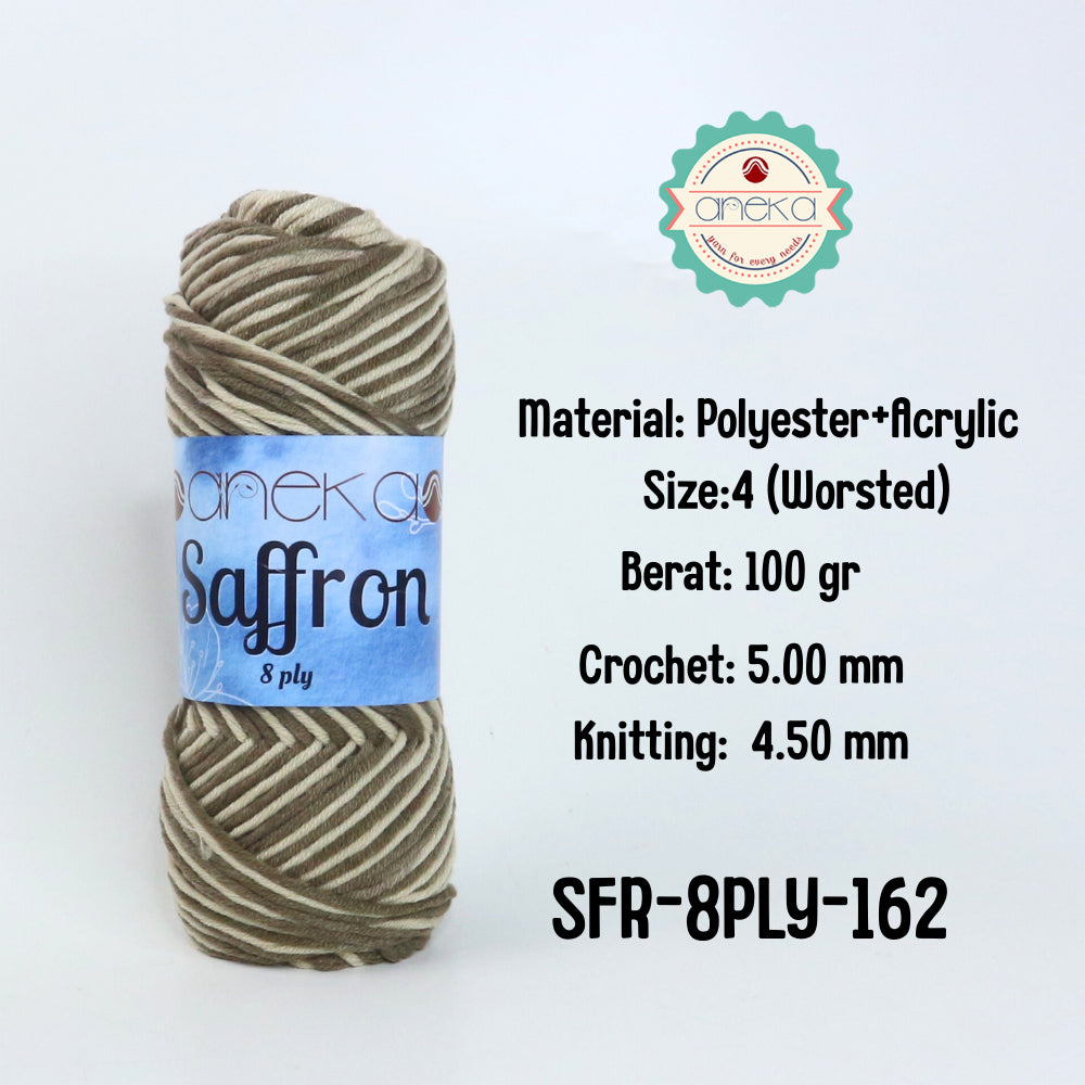 KATALOG - Benang Rajut Saffron 8 Ply / Crochet Knitting Yarn - Part 3