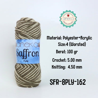 KATALOG - Benang Rajut Saffron 8 Ply / Crochet Knitting Yarn - Part 3