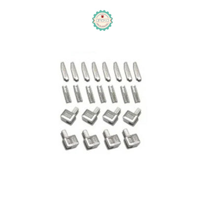 ANEKA - [5PCS] Stopper Zipper / Metal Zipper Head Sliders Retainer Insertion Pin