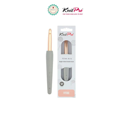 KNITPRO - Vybe Single Ended Crochet Hooks / Alat Rajut Hakpen