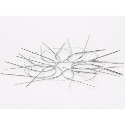 CIRCULAR Stainless Knitting Needle / Jarum Knitting Stainless - PCS
