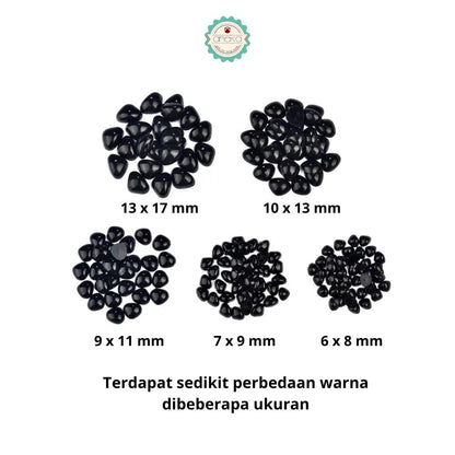 ANEKA - [5 PCS] Hidung Boneka / Hidung Amigurumi Segitiga / Nose Doll