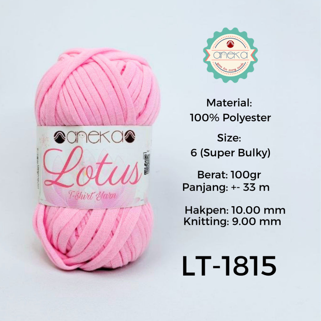KATALOG - Benang Rajut Lotus / TShirt / Kaos Yarn PART 2