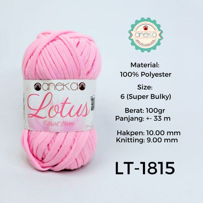 KATALOG - Benang Rajut Lotus / TShirt / Kaos Yarn PART 2