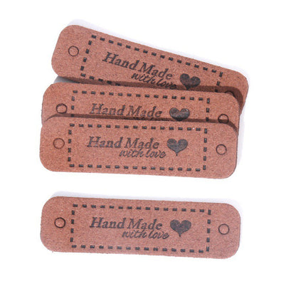 ANEKA - [2PCS] Handmade Tag / Label Bacaan Handmade Untuk Kerajinan Tangan