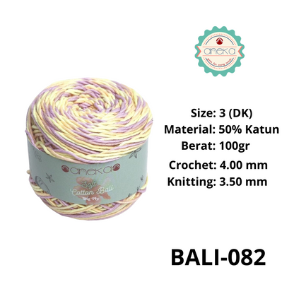 CATALOG - Sembur Mixed Balinese Cotton Knitting Yarn / Soft Cotton Big Ply Mambo
