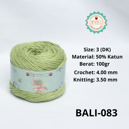 KATALOG -  Benang Rajut Katun Bali ANEKA / Soft Cotton Big Ply made by ANEKABENANG PART 1
