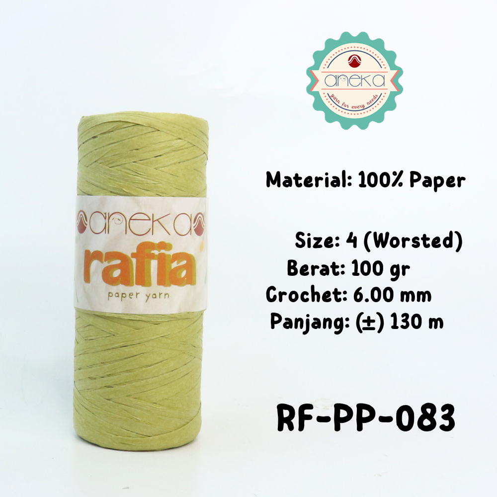 KATALOG - Benang Rajut Rafia / Raffia Paper Yarn