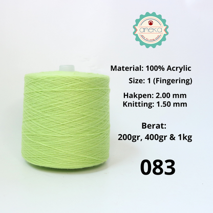KATALOG - Benang Rajut Wool Aneka Cones / Wol / Siet Yarn / Tufting Rug / Karpet - Part 2