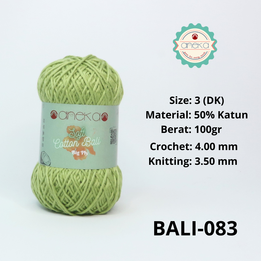 KATALOG -  Benang Rajut Katun Bali ANEKA / Soft Cotton Big Ply made by ANEKABENANG PART 1