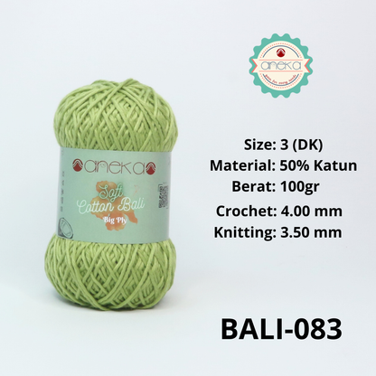 KATALOG -  Benang Rajut Katun Bali ANEKA / Soft Cotton Big Ply made by ANEKABENANG PART 1