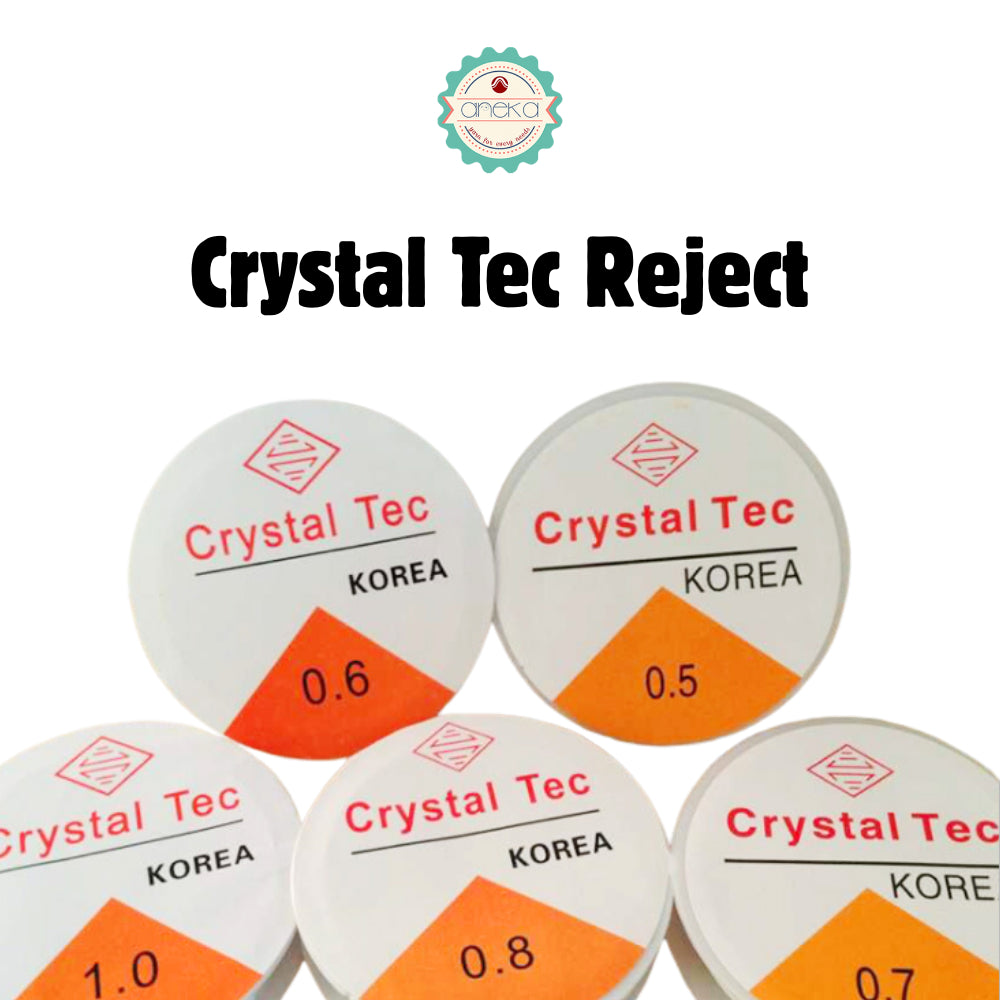 KATALOG - [PCS - REJECT] Senar Elastis / Tali Karet Transparan / Crystal Tec