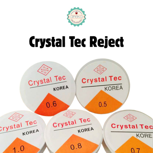 KATALOG - [PCS - REJECT] Senar Elastis / Tali Karet Transparan / Crystal Tec