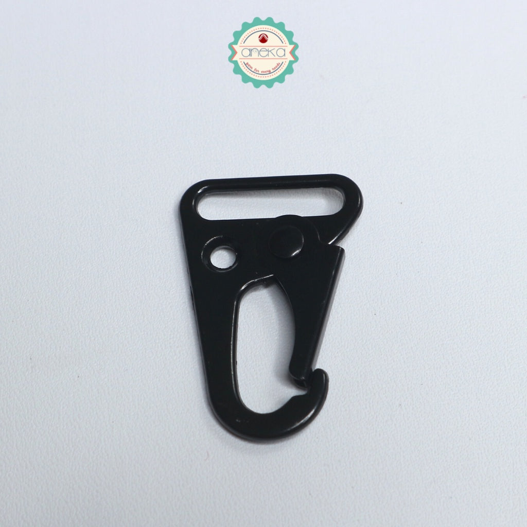 ANK - [2PCS] Pengait Kew-Kew Carabiner 20mm Matte Black