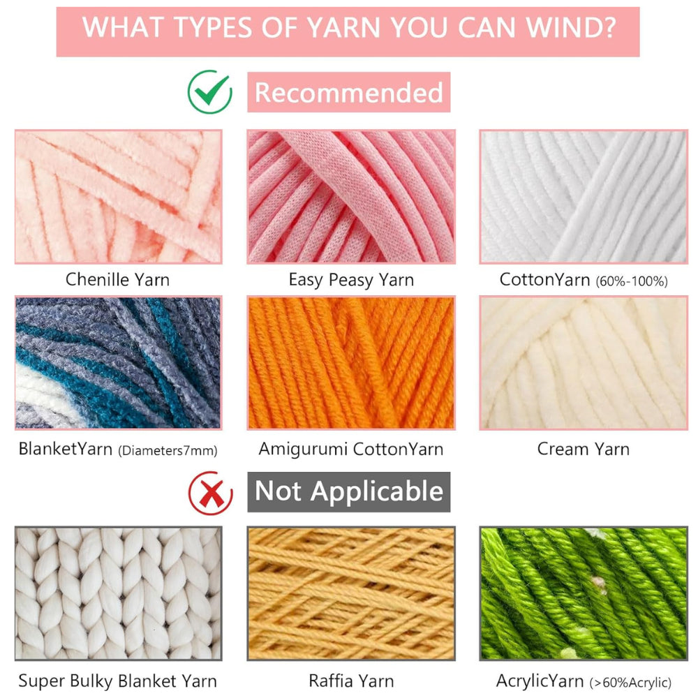 ANEKA - Wool Winder Octagonal / Mesin Penggulung Benang / Electric Yarn Roll Knitting Machine / Wool Spinner Automatic