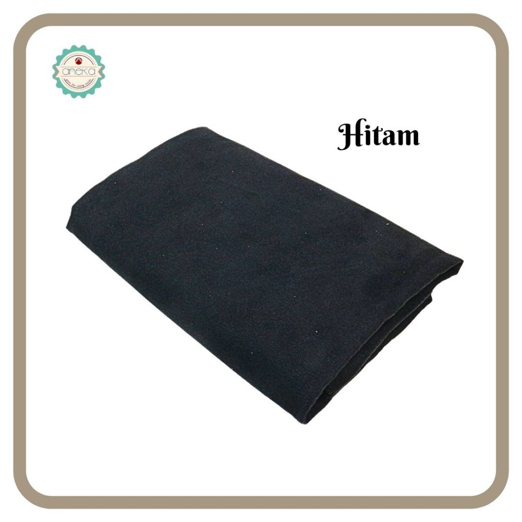 ANEKA - Kain Furing Bulu Bludru Tanpa Jahit / Perekat Praktis / Pelapis Tas Dompet DIY Craft