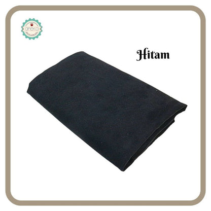 ANEKA - Kain Furing Bulu Bludru Tanpa Jahit / Perekat Praktis / Pelapis Tas Dompet DIY Craft