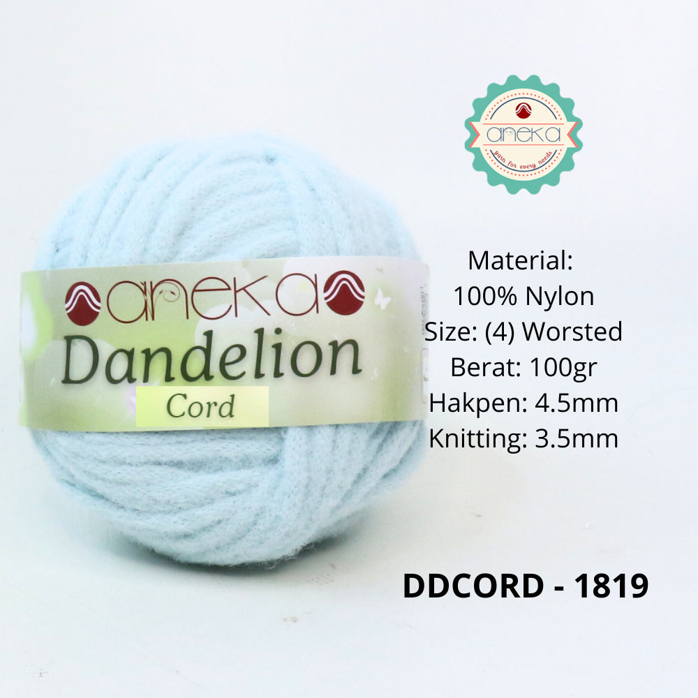 KATALOG - Benang Rajut Dandelion Cord / Crochet Knitting Cord Yarn