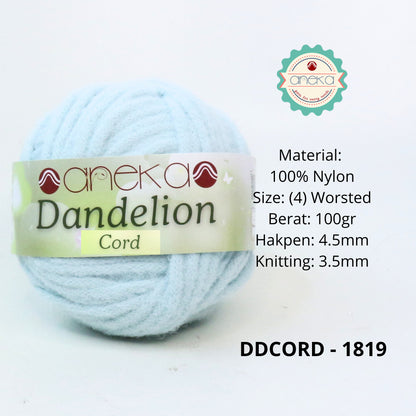 KATALOG - Benang Rajut Dandelion Cord / Crochet Knitting Cord Yarn