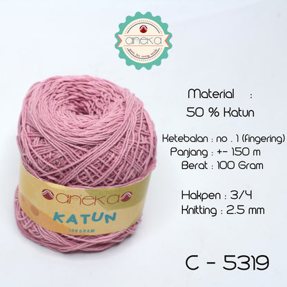 KATALOG - Benang Rajut Katun Polos Part 2