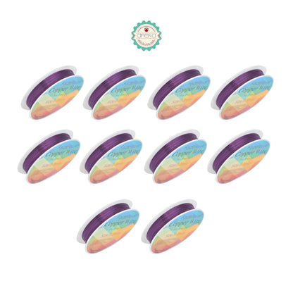 KATALOG - [1 SLOP] Kawat Stainless / Steel Wire For Bracelet / Tiger Tail Beading / 10 PCS