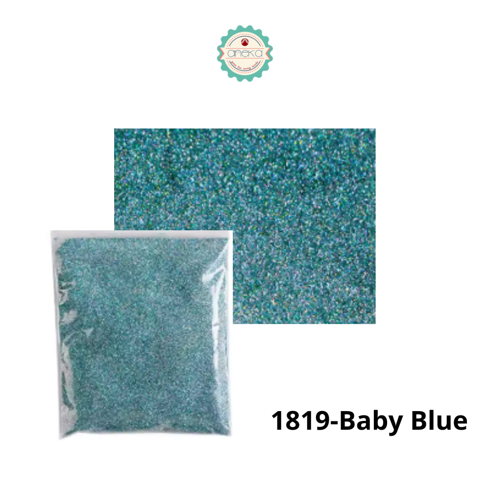 KATALOG -  [3 gram & 50 gram] Glitter Warna Bubuk Halus / Serbuk Kerajinan DIY / Powder