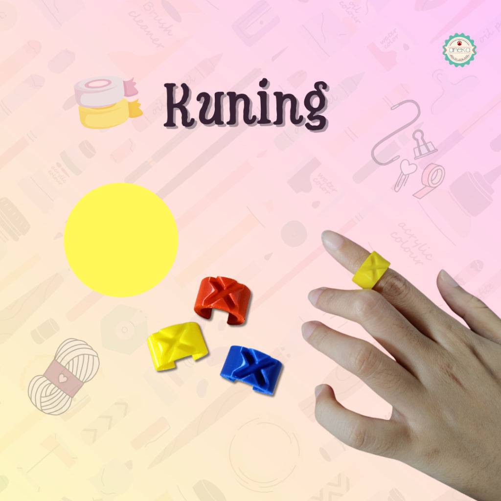 KATALOG - [PRE-ORDER] 3D Print Peralatan Rajut / Kerajinan / Cutter / Ring Thimble / Crafting Tools DIY